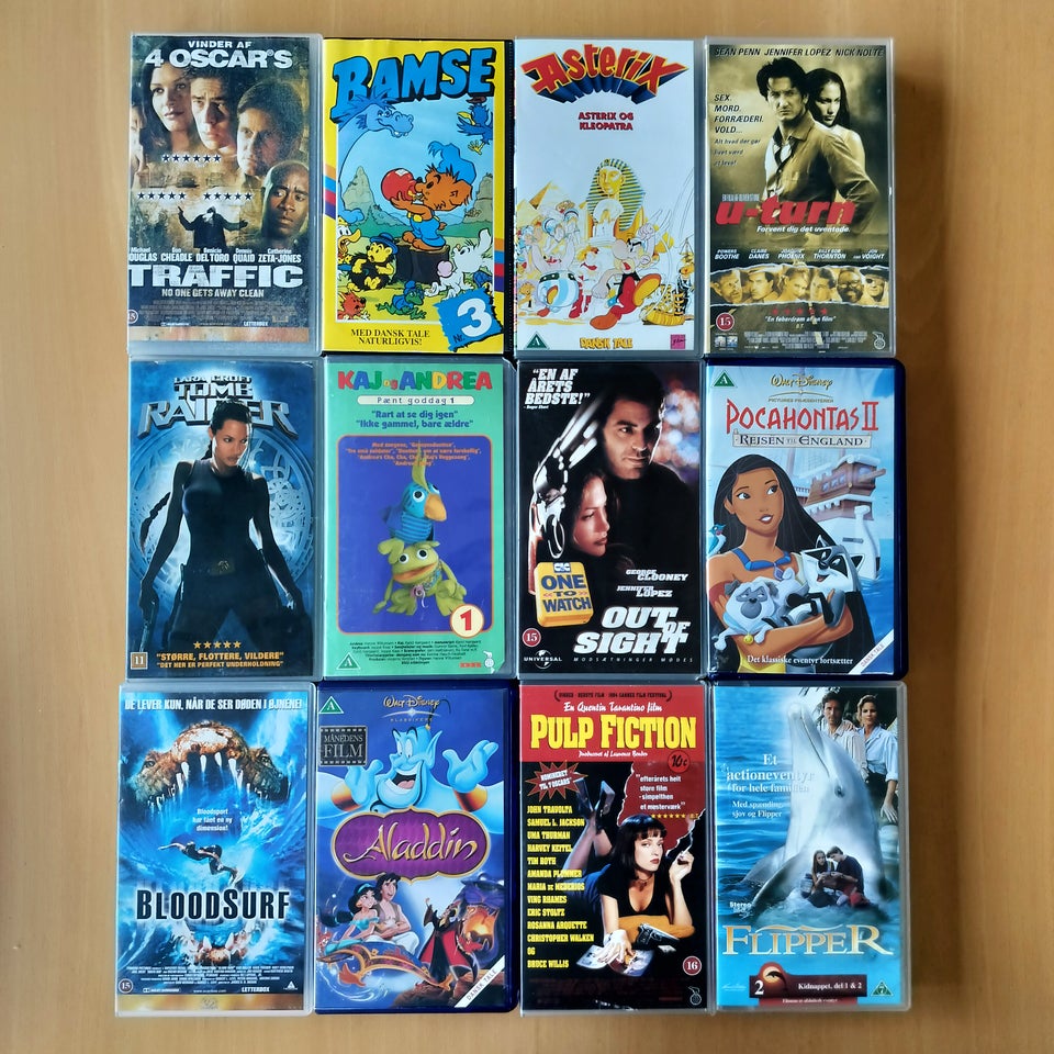 Anden genre, Diverse VHS Film