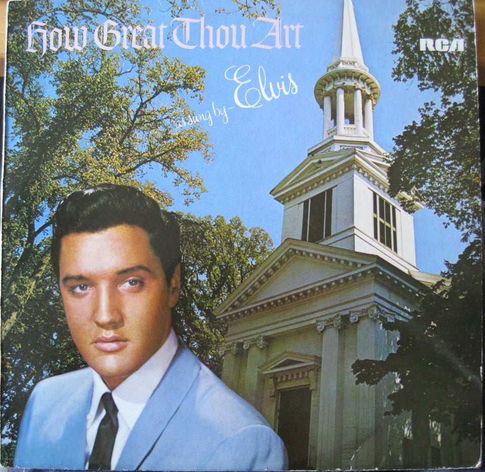 LP Elvis Presley How Great Thou