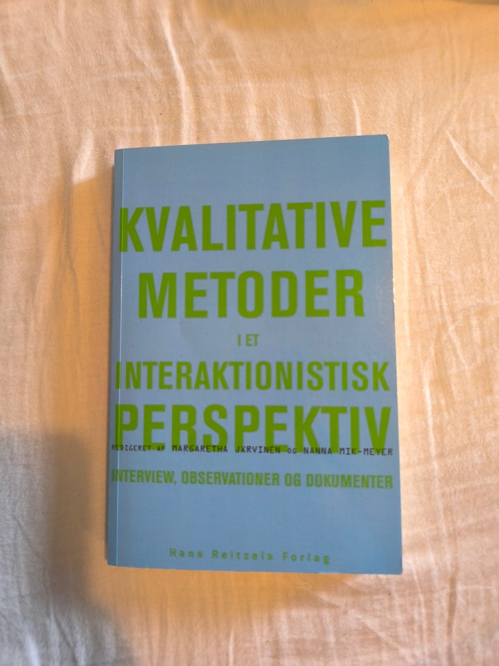 Kvalitative metoder i et