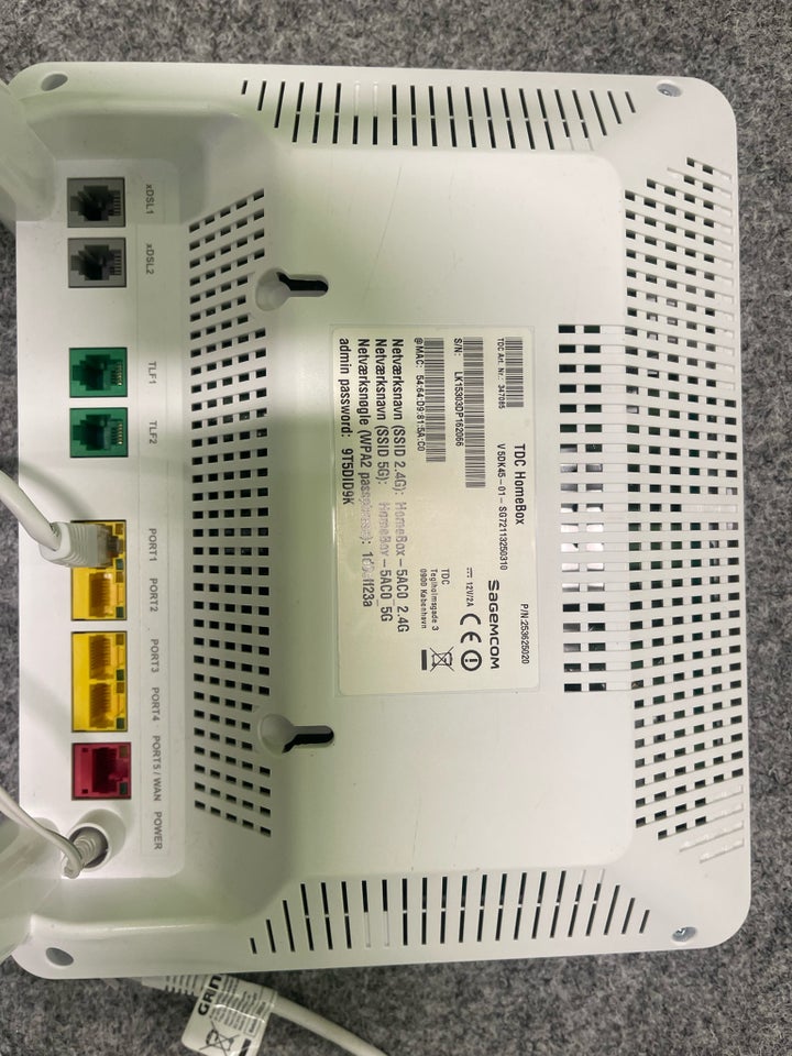 Router, wireless, Sagemcom