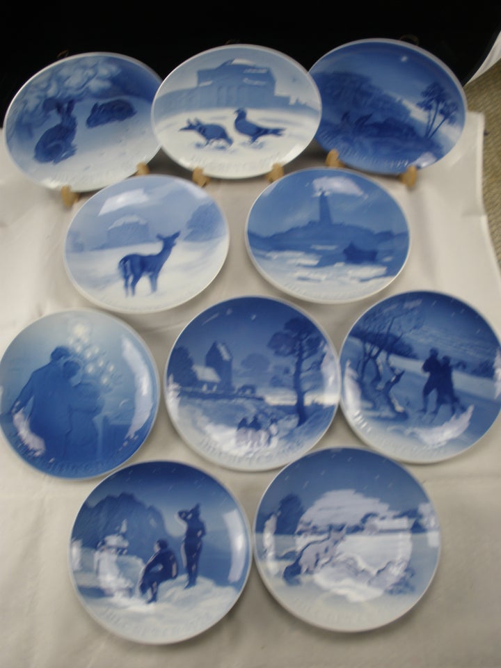 Juleplatter 1920 - 1929, Bing Og