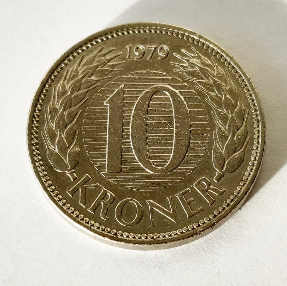 Danmark, mønter, 10 kroner