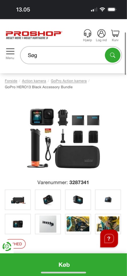 GO PRO HERO 13 - BUNDLE, digitalt, Go