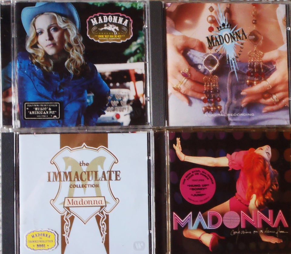 Madonna: Madonna - 4 cd'er - se