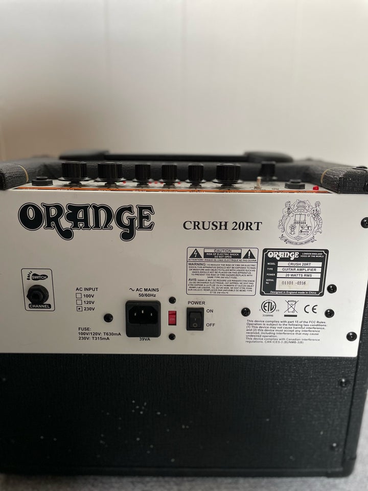 Guitarcombo, Orange Crush RT20, 20