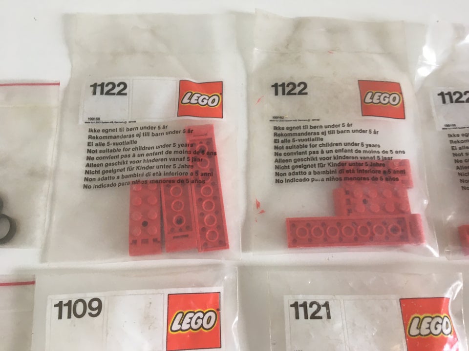 Lego andet lego poser med løsdele