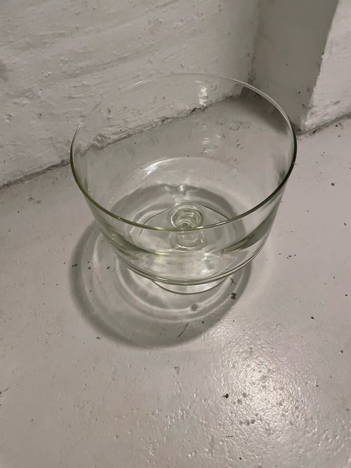 Glas skål