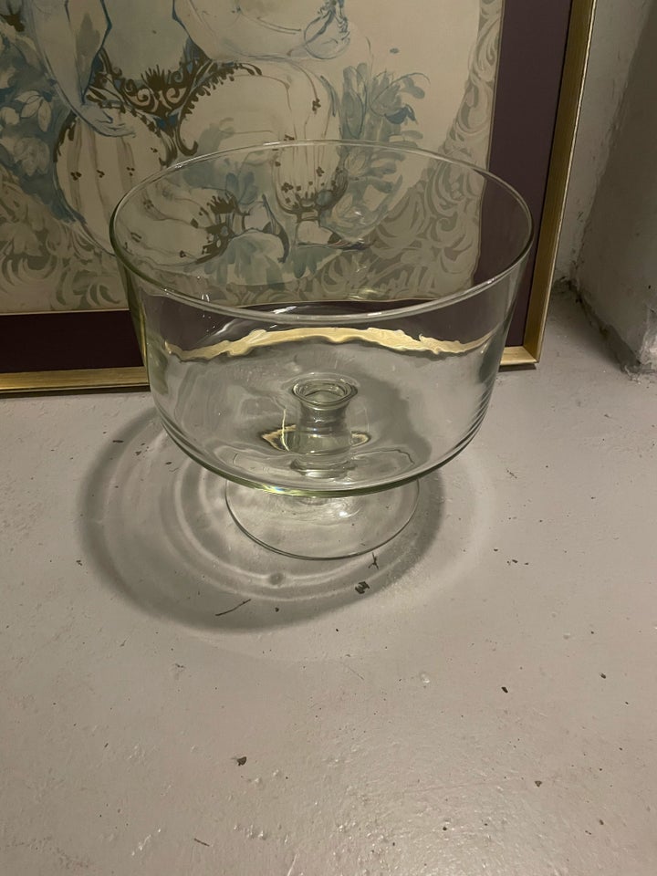 Glas skål