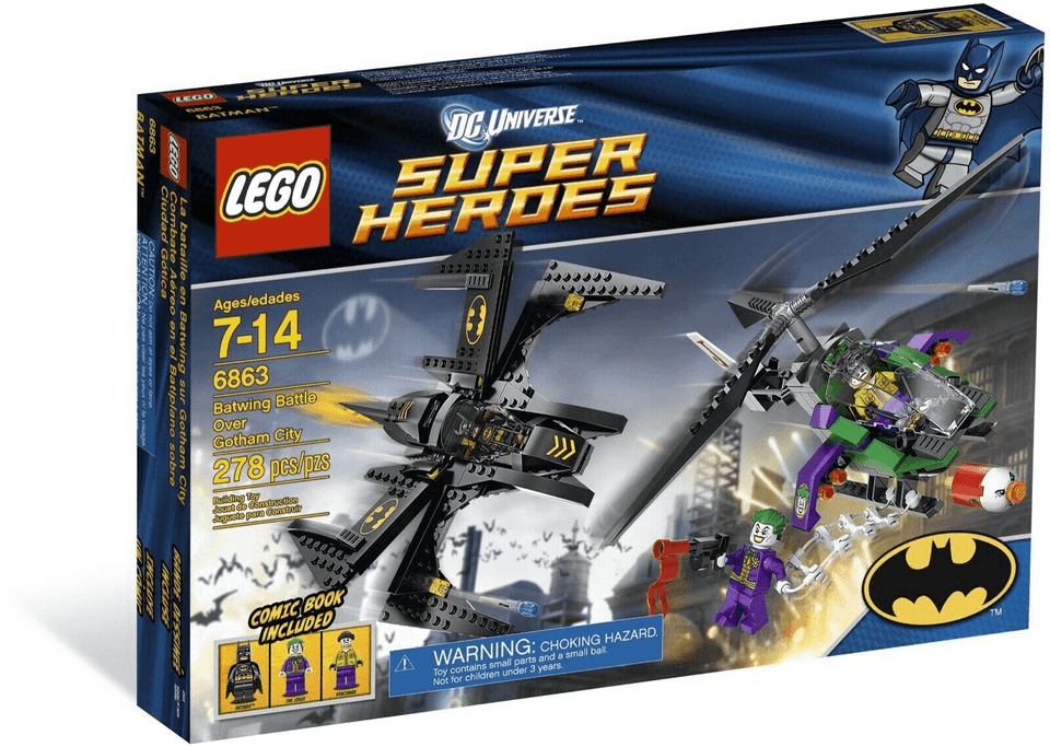 Lego Super heroes, Batwing over