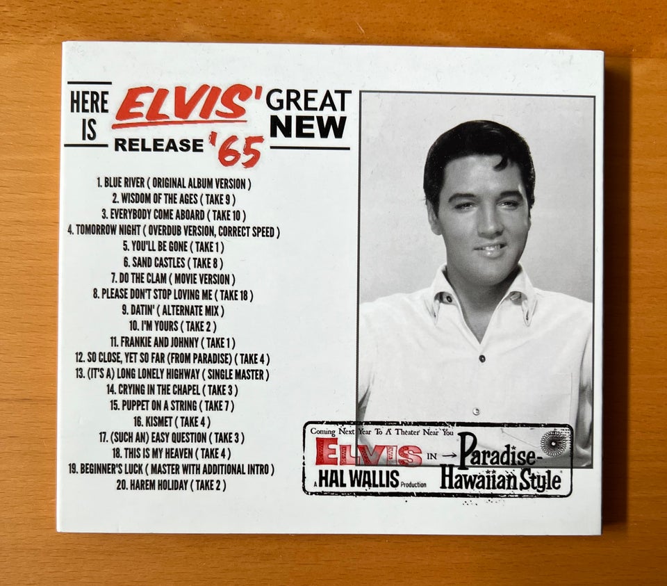 Elvis: Elvis ‘65, andet