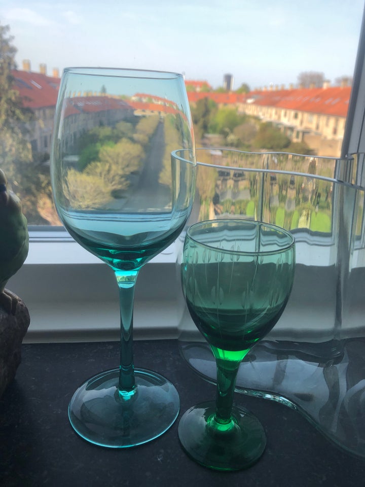 Glas Vinglas hvidvinsglas vase