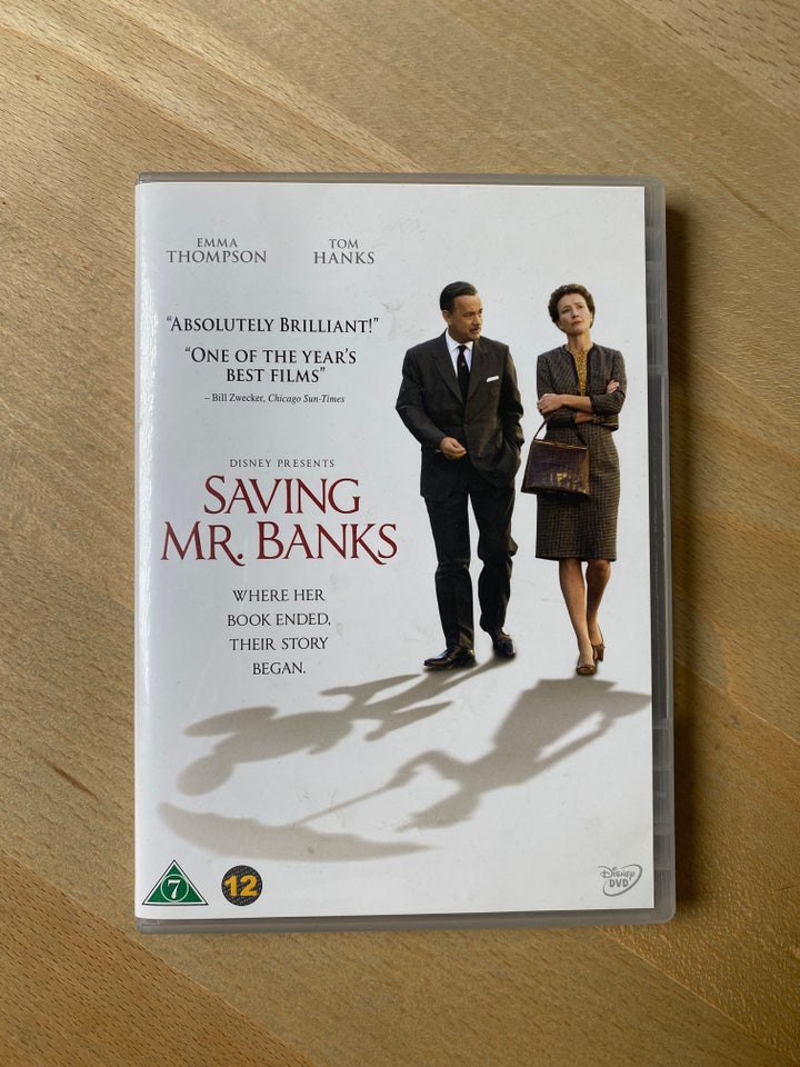 Saving Mr Banks (2013) DVD drama