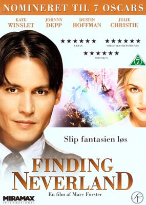 (Ny) Finding Neverland DVD drama