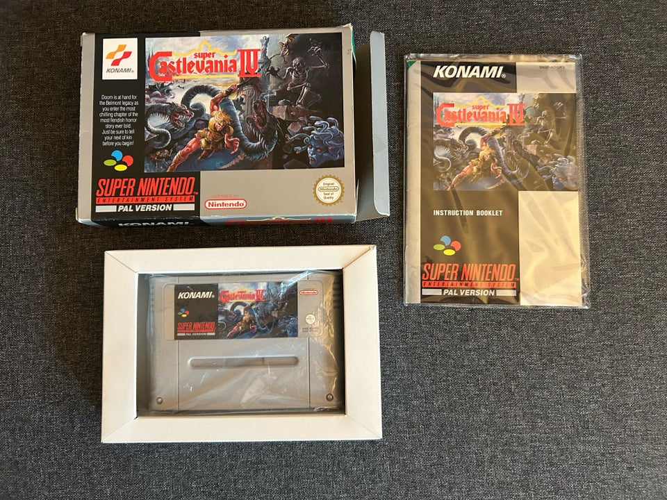 Snes Castlevania IV UKV, Super