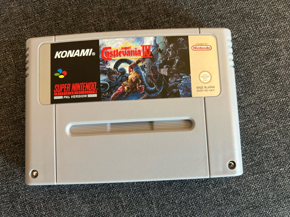 Snes Castlevania IV UKV, Super