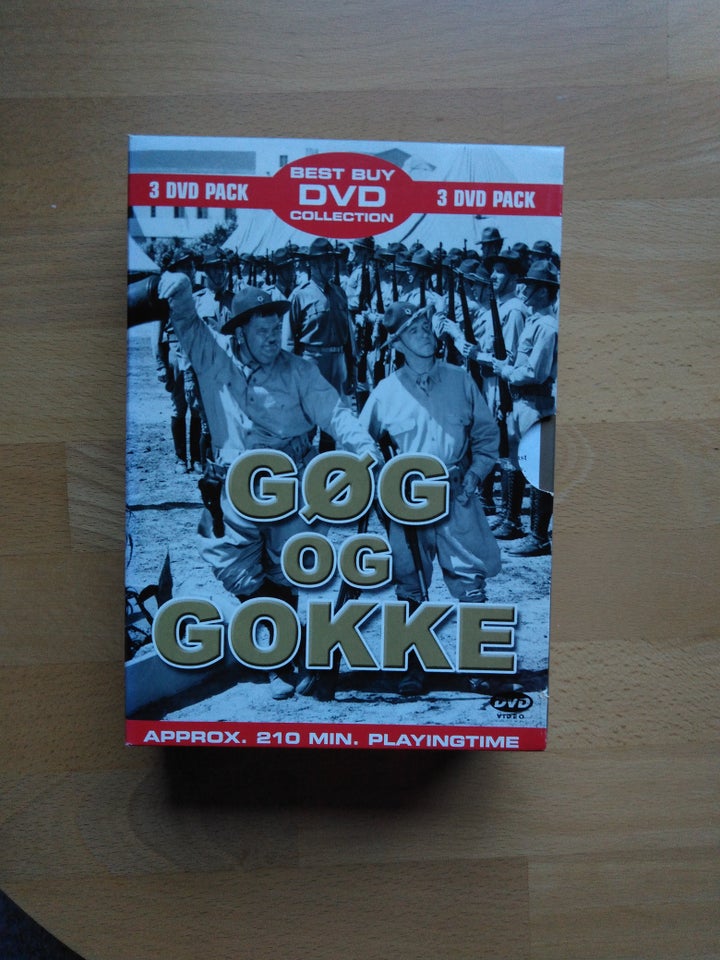 Gøg og Gokke 3-Movie Boks, DVD,