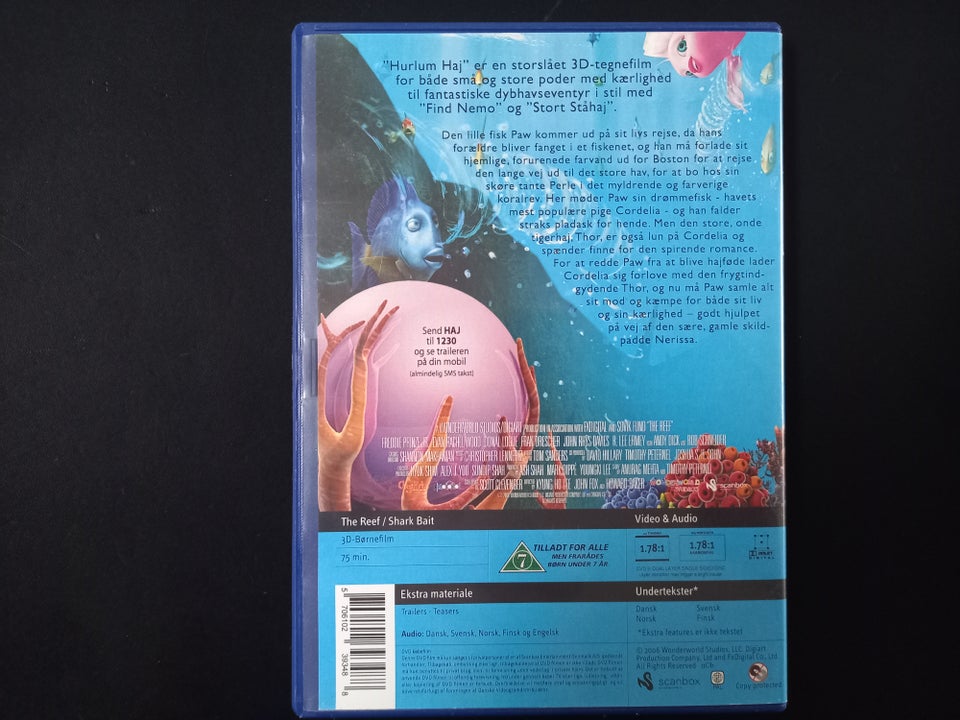 Hurlum Haj, DVD, animation