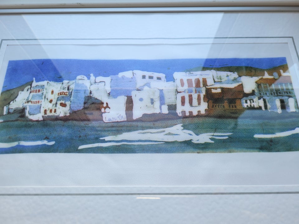 Silketryk, Grækenland Mykonos,