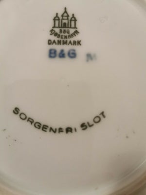 Porcelæn Platte Bing og grøndahl