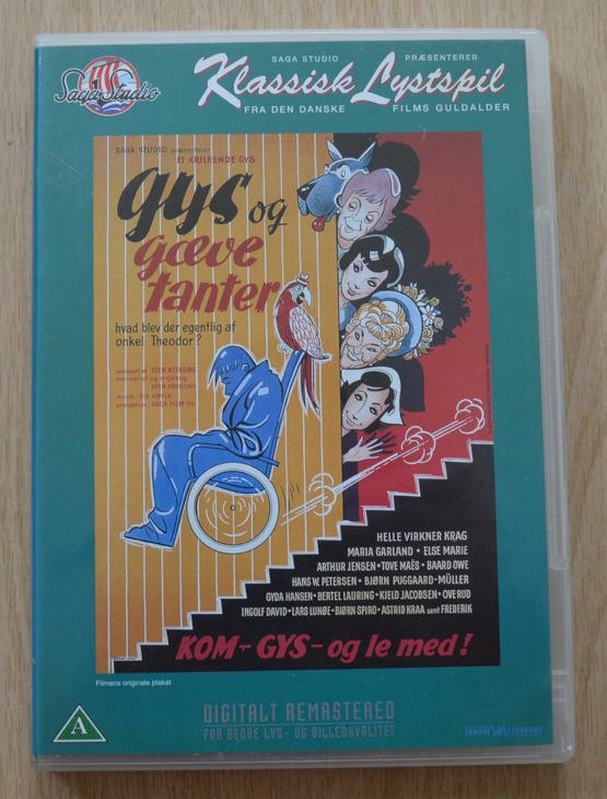 Gys og gæve tanter, DVD, komedie