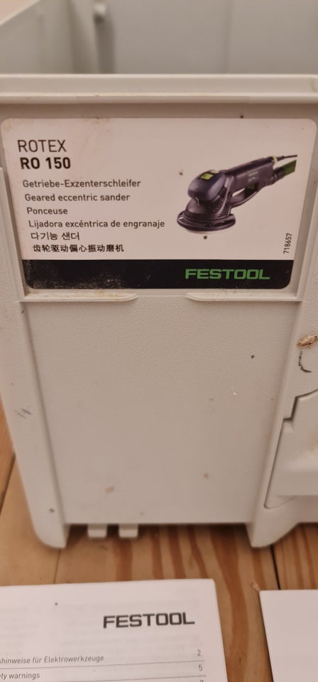 Excentersliber, FESTOOL ROTEX 150