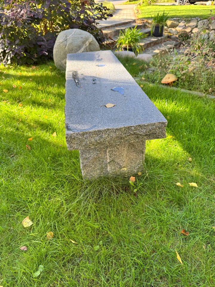 Bænk, Granit bænk, Granit