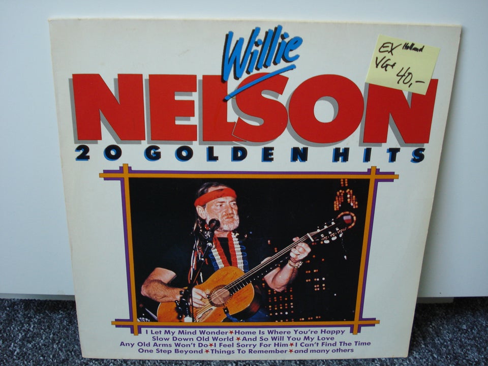 LP, Willie Nelson, 20 Golden Hits