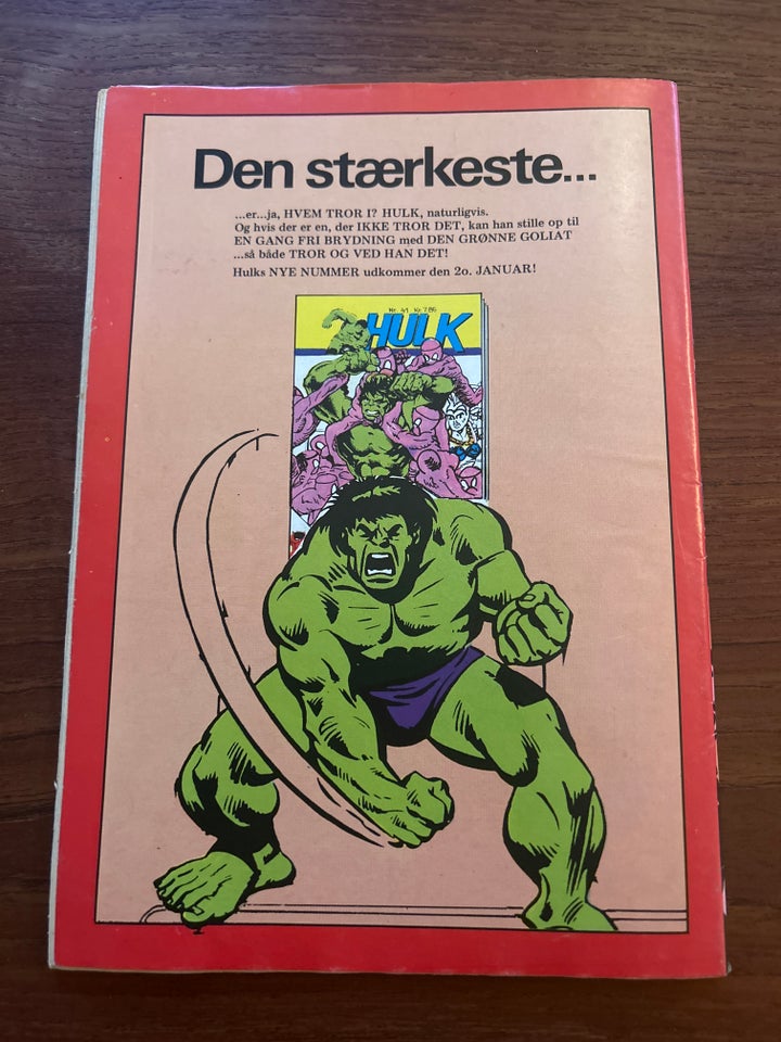 Edderkoppen 54 1983, Marvel,