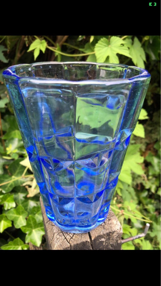 Flot høj glas stage - vase mm Glas
