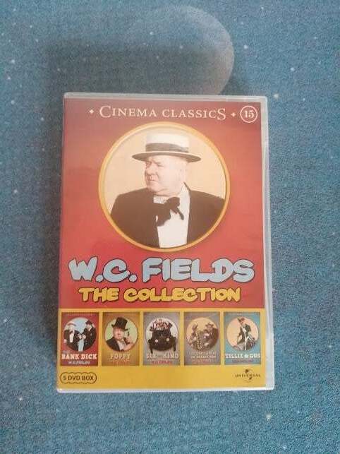 WC Fields Samlebok DVD komedie