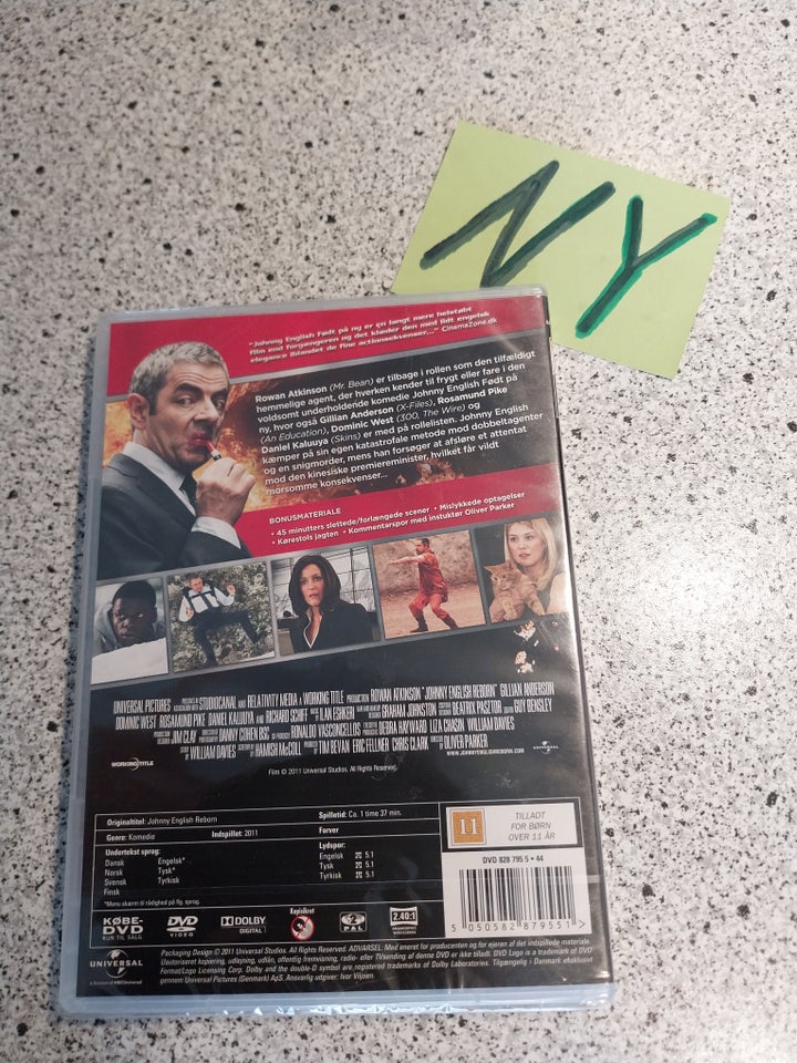 Johnny English Født på ny DVD