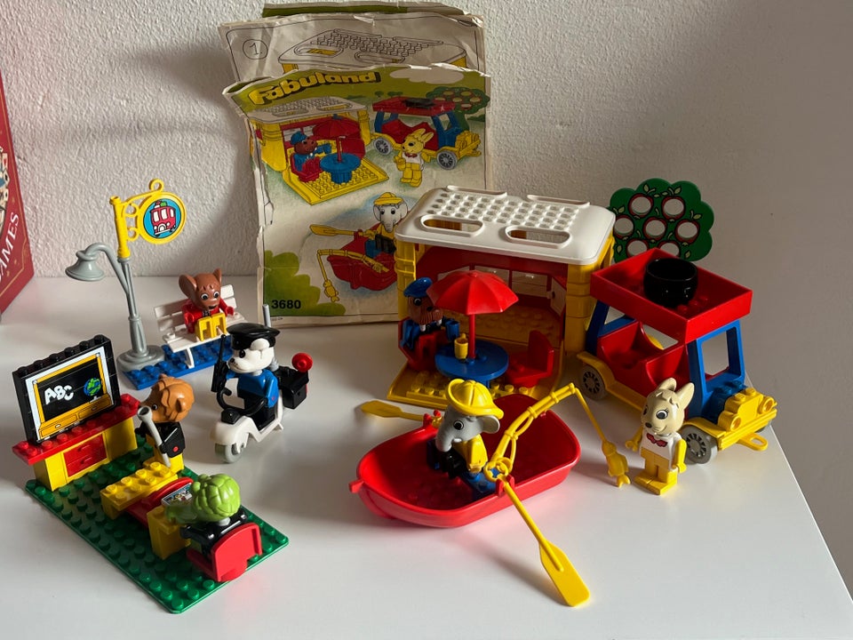 Lego Fabuland 4 sæt 3680