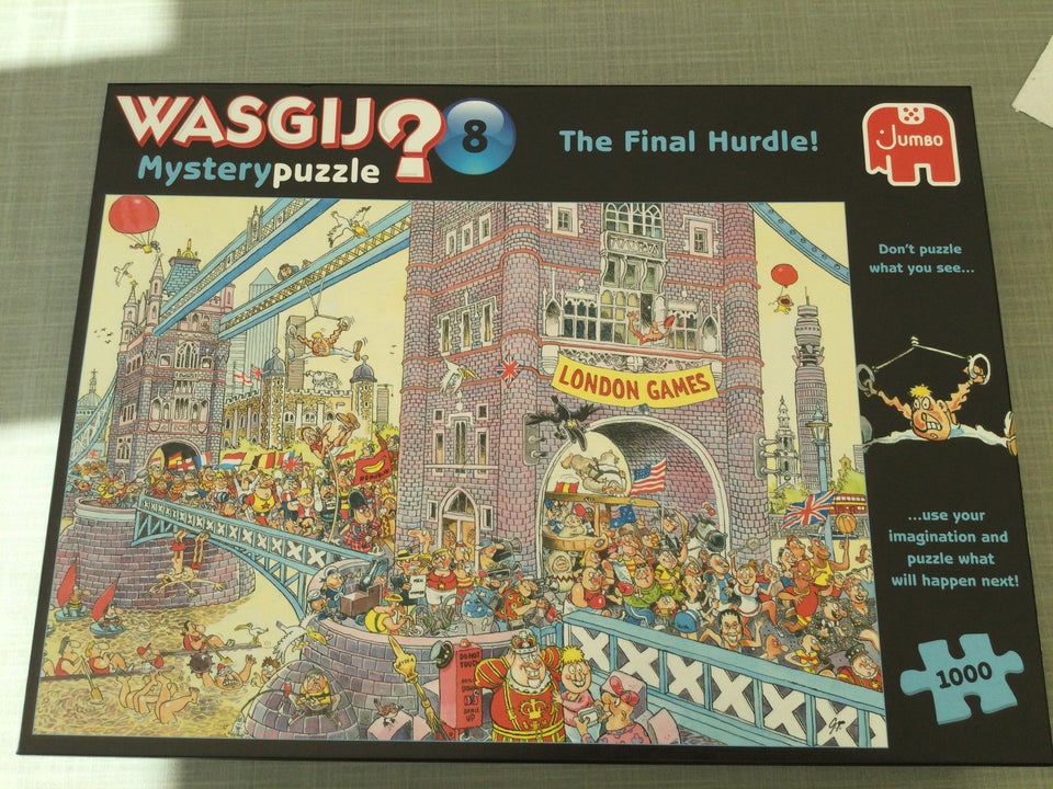 The Final Hurdle!, Wasgij ,