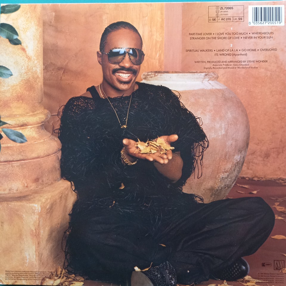 LP, Stevie Wonder, In Square Circle