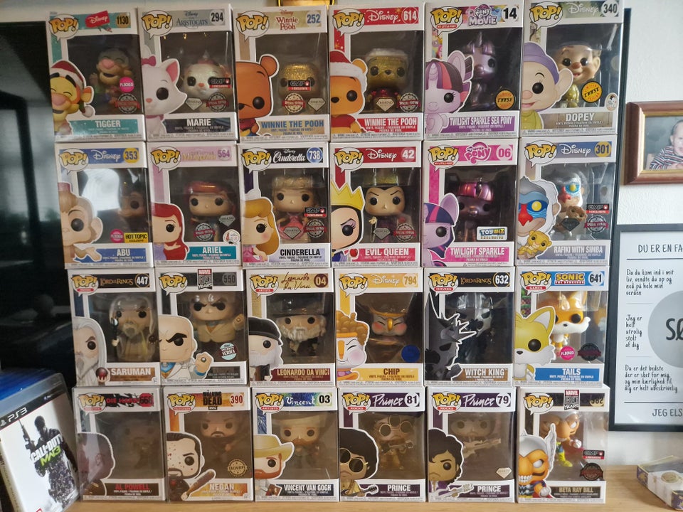 Aktion på 300+ pops, Funko Pop