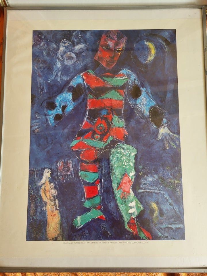 Tryk Marc Chagall  motiv: Diverse