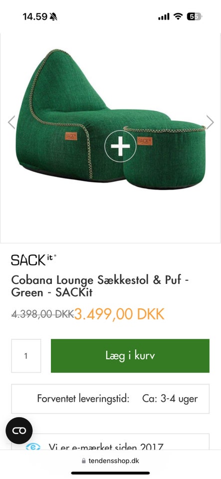 Sækkestol, Sack it