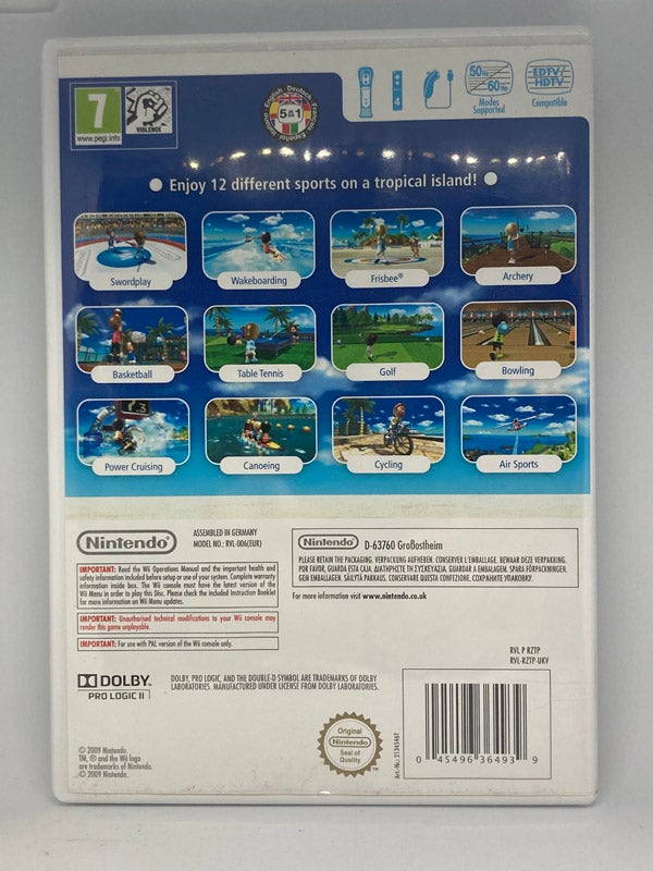 Wii Sports Resort, Nintendo Wii,