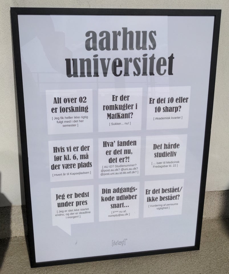 Plakat motiv: Aarhus Universitet