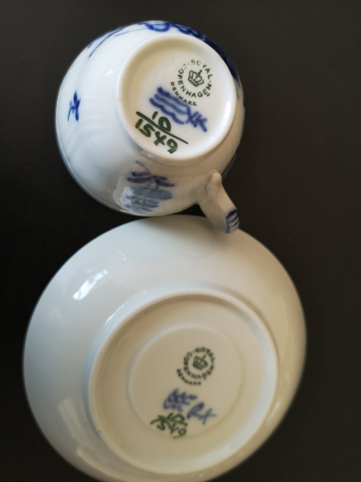 Porcelæn, Kaffekop med underkop,