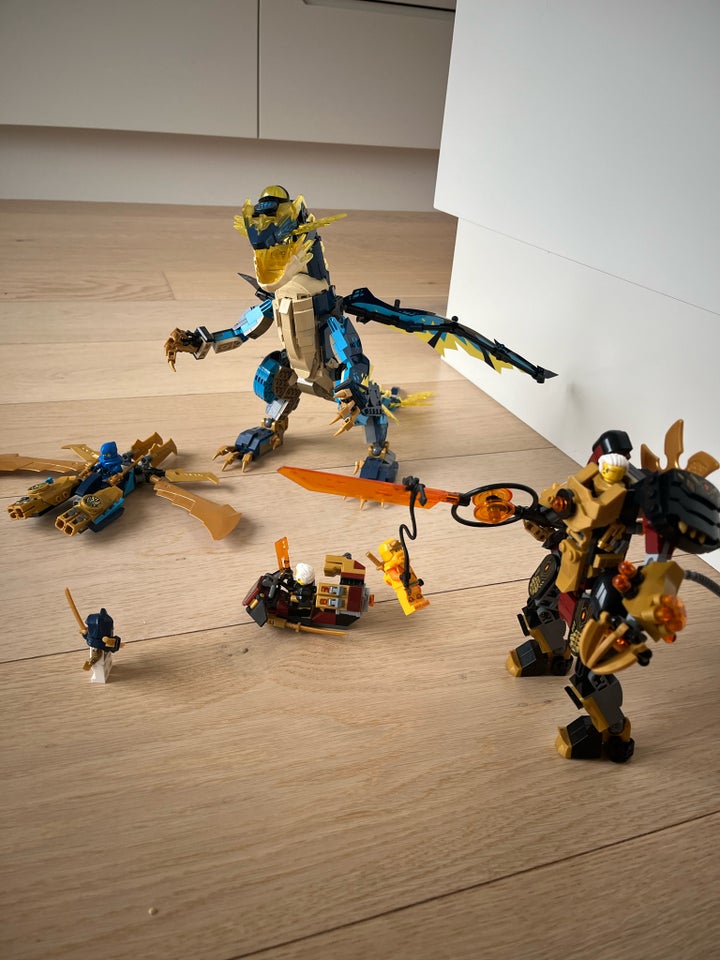 Lego Ninjago, Elementdragen mod