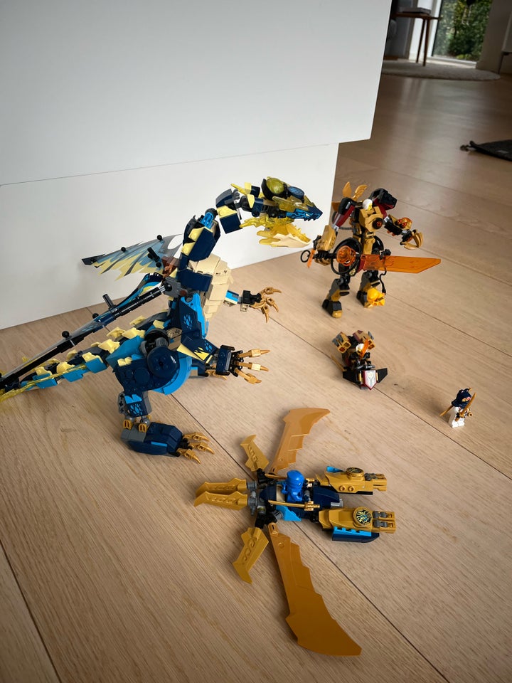 Lego Ninjago, Elementdragen mod