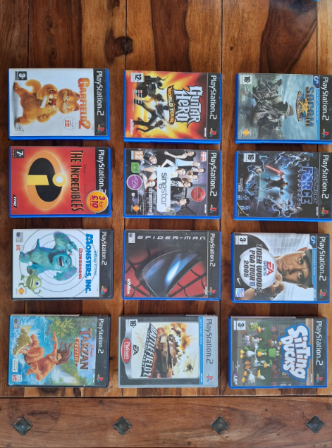 Blandet PS2 Spil, PS2, anden genre