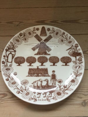 Porcelæn Platte / tallerken