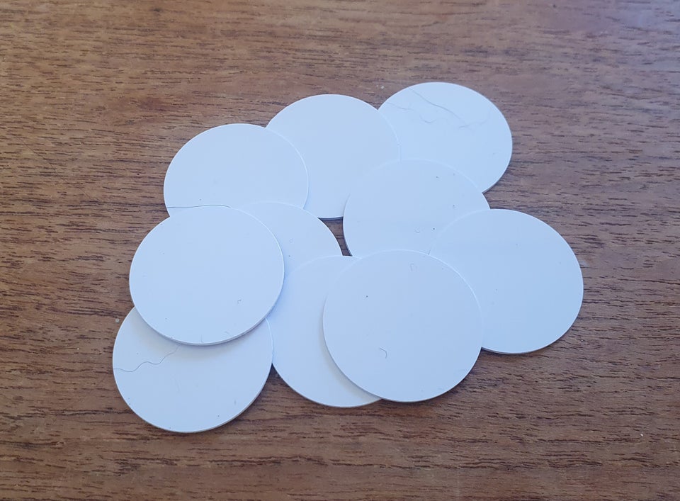 Andet 10 stk NFC tags plast el