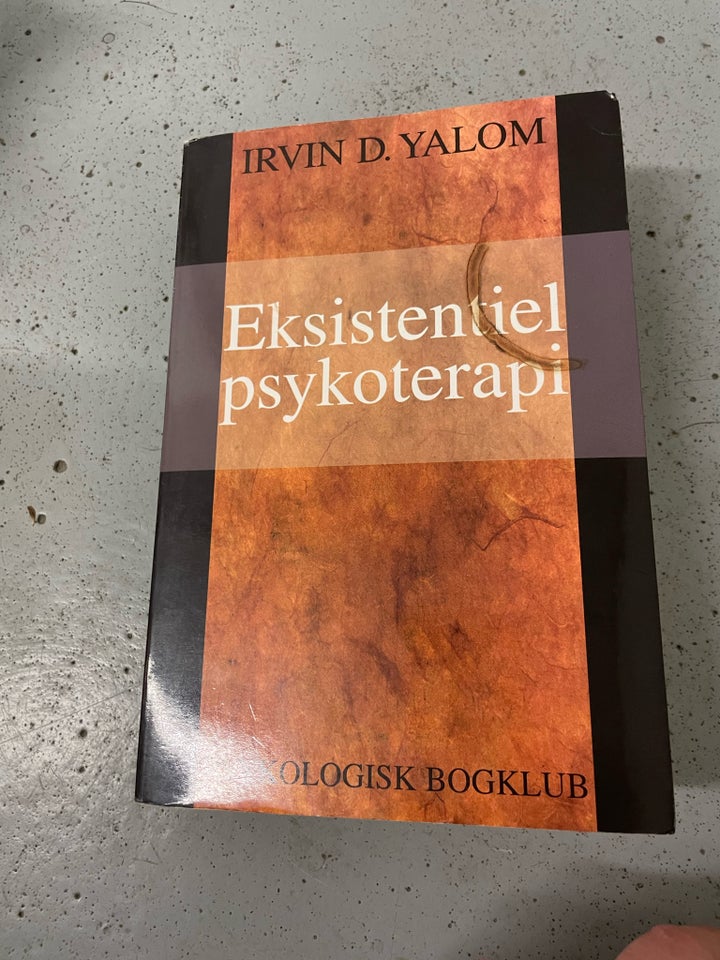 Eksistentiel Psykoterapi, emne: