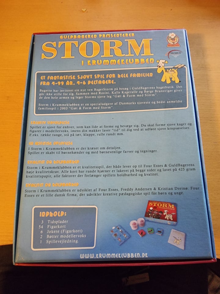 Storm, børnespil, brætspil