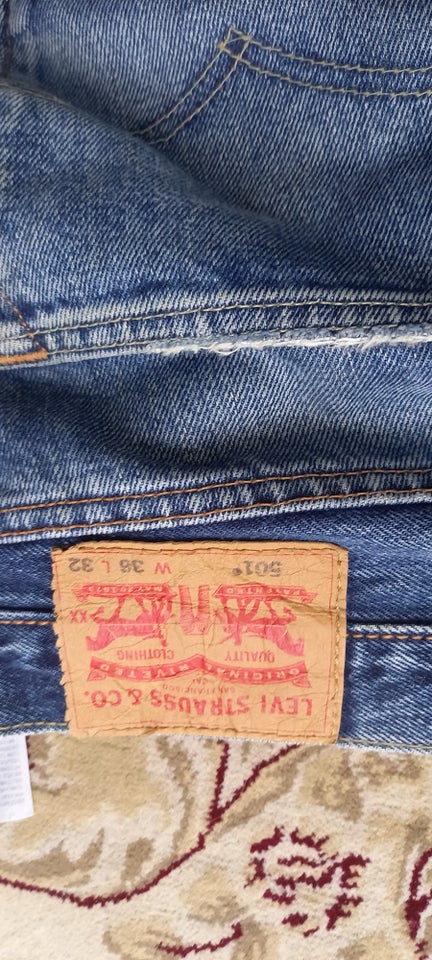 Jeans, Levis 501, str. 38