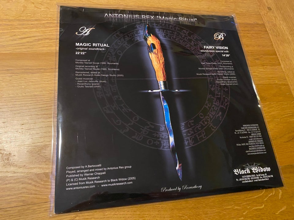 Maxi-single 12", ANTONIUS REX,