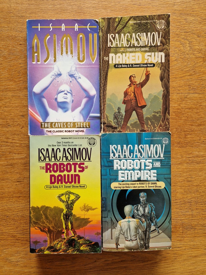 Robot novels, Isaac Asimov, genre: